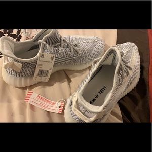 Yeezys brand new . $400 but I can negotiate